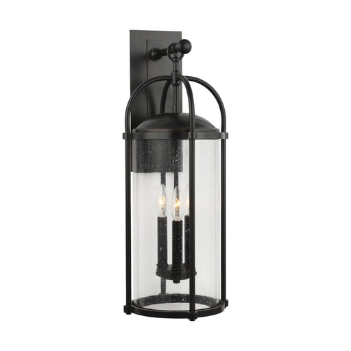 Generation Lighting - OL7623ES - Three Light Outdoor Wall Lantern - Dakota - Espresso
