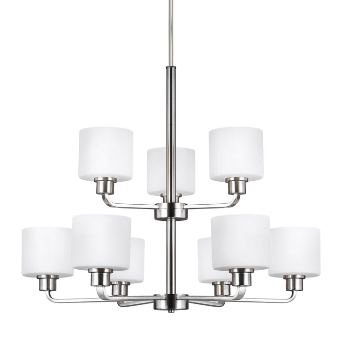 Canfield Chandelier-Mid. Chandeliers-Generation Lighting-Lighting Design Store