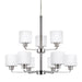 Canfield Chandelier-Mid. Chandeliers-Generation Lighting-Lighting Design Store