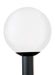 Generation Lighting - 8252EN3-68 - One Light Outdoor Post Lantern - Outdoor Globe - White Plastic