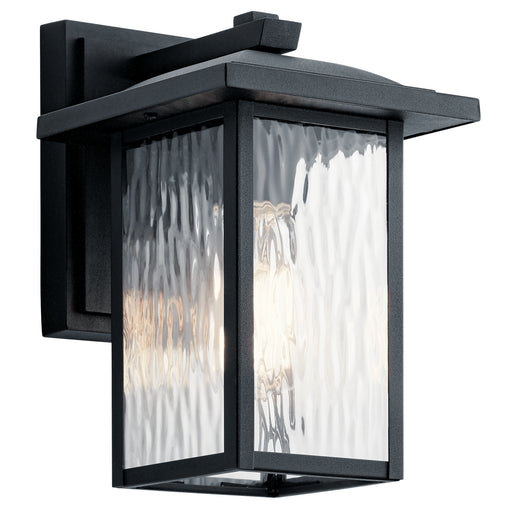 Kichler - 49924BKT - One Light Outdoor Wall Mount - Capanna - Textured Black