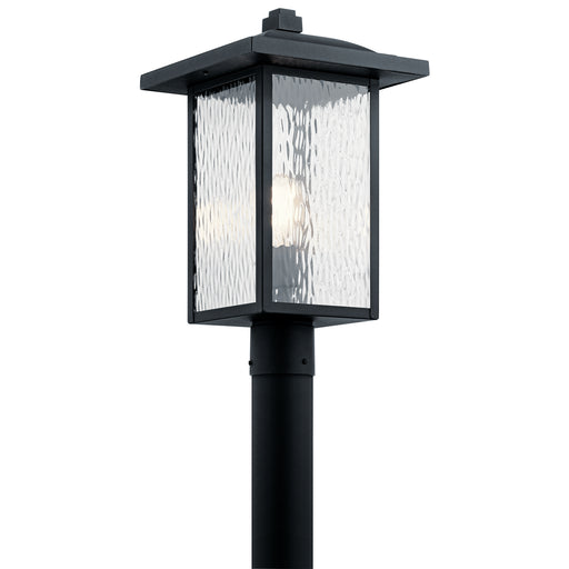 Kichler - 49927BKT - One Light Outdoor Post Mount - Capanna - Textured Black