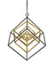 Z-Lite - 457-3OBR-BRZ - Three Light Chandelier - Euclid - Olde Brass / Bronze