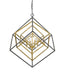 Z-Lite - 457-4OBR-BRZ - Four Light Chandelier - Euclid - Olde Brass / Bronze