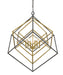 Z-Lite - 457-6OBR-BRZ - Six Light Chandelier - Euclid - Olde Brass / Bronze