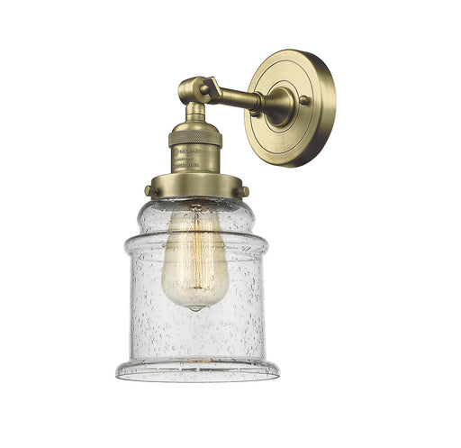 Innovations - 203-AB-G184 - One Light Wall Sconce - Franklin Restoration - Antique Brass