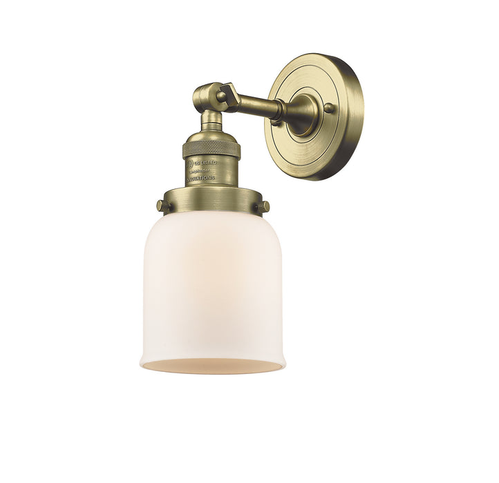 Innovations - 203-AB-G51 - One Light Wall Sconce - Franklin Restoration - Antique Brass