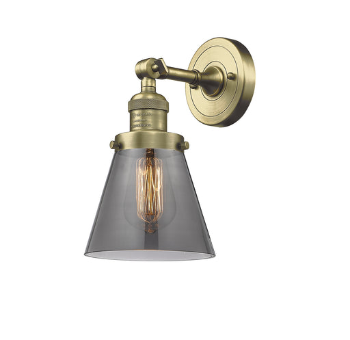 Innovations - 203-AB-G63 - One Light Wall Sconce - Franklin Restoration - Antique Brass