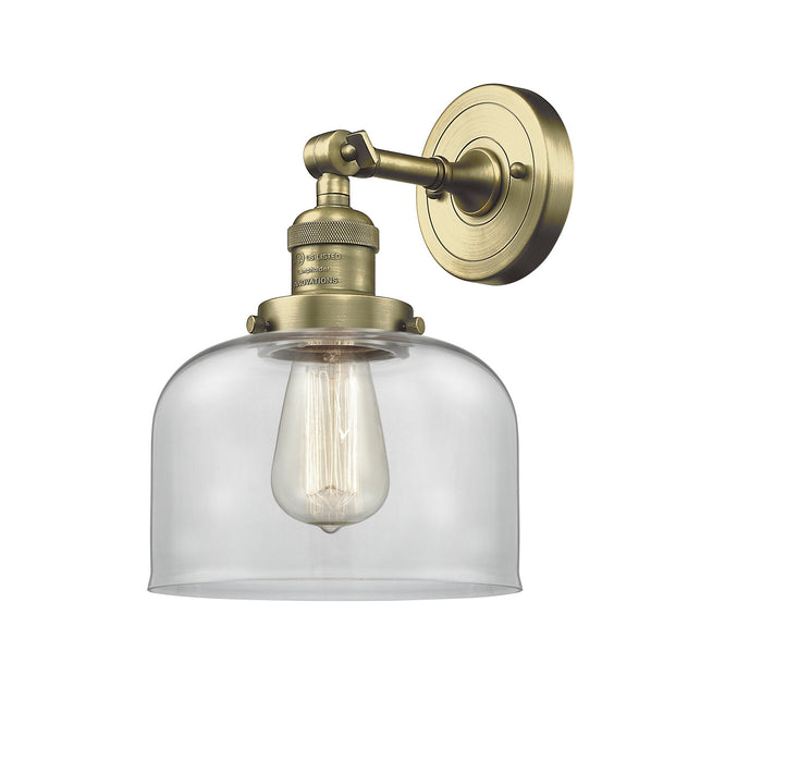 Innovations - 203-AB-G72 - One Light Wall Sconce - Franklin Restoration - Antique Brass
