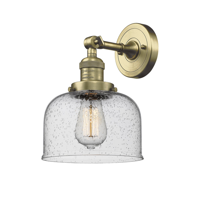 Innovations - 203-AB-G74 - One Light Wall Sconce - Franklin Restoration - Antique Brass