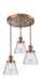 Innovations - 211/3-AC-G64 - Three Light Pendant - Franklin Restoration - Antique Copper