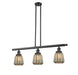 Innovations - 213-BK-G146 - Three Light Island Pendant - Franklin Restoration - Matte Black