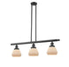 Innovations - 213-BK-G171 - Three Light Island Pendant - Franklin Restoration - Matte Black