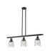 Innovations - 213-OB-G54 - Three Light Island Pendant - Franklin Restoration - Oil Rubbed Bronze