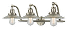 Innovations - 515-3W-SN-G2 - Three Light Bath Vanity - Franklin Restoration - Brushed Satin Nickel