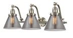 Innovations - 515-3W-SN-G43 - Three Light Bath Vanity - Franklin Restoration - Brushed Satin Nickel