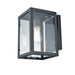 DVI Lighting - DVP15671BK-CL - One Light Outdoor Wall Sconce - Baker Street Outdoor - Black with Clear Glass