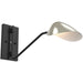 DVI Lighting - DVP21396GR/SN - LED Wall Sconce - Abbey Road AC LED - Graphite and Satin Nickel