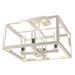 DVI Lighting - DVP28112MF+BN-CL - Four Light Semi-Flush Mount - Sambre - Multiple Finishes and Buffed Nickel with Clear Glass