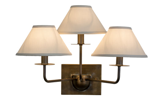 Three Light Wall Sconce