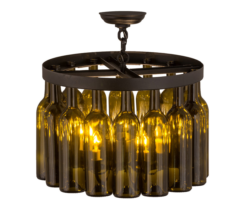 Meyda Tiffany - 168490 - Five Light Chandelier - Tuscan Vineyard - Oil Rubbed Bronze