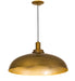 Meyda Tiffany - 196137 - One Light Pendant - Gravity - Brass Tint