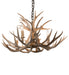 Meyda Tiffany - 200455 - Four Light Chandelier - Antlers - Antique Copper