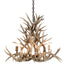 Meyda Tiffany - 200465 - Eight Light Chandelier - Antlers - Antique Copper