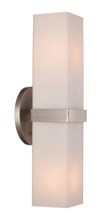 Trans Globe Imports - 21362 BN - Two Light Wall Sconce - Brushed Nickel