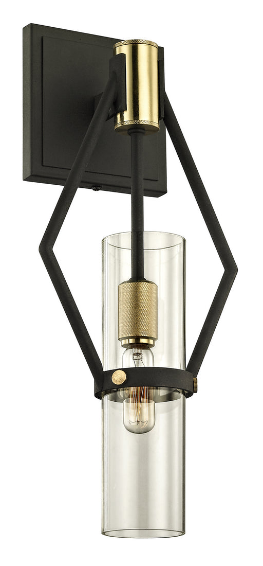 Troy Lighting - B6311 - One Light Wall Sconce - Raef - Textured Bronze Brushed Brass