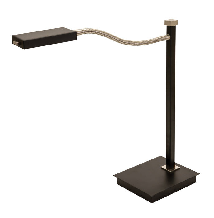 House of Troy - LEW850-BLK - LED Table Lamp - Lewis - Black with Satin Nickel