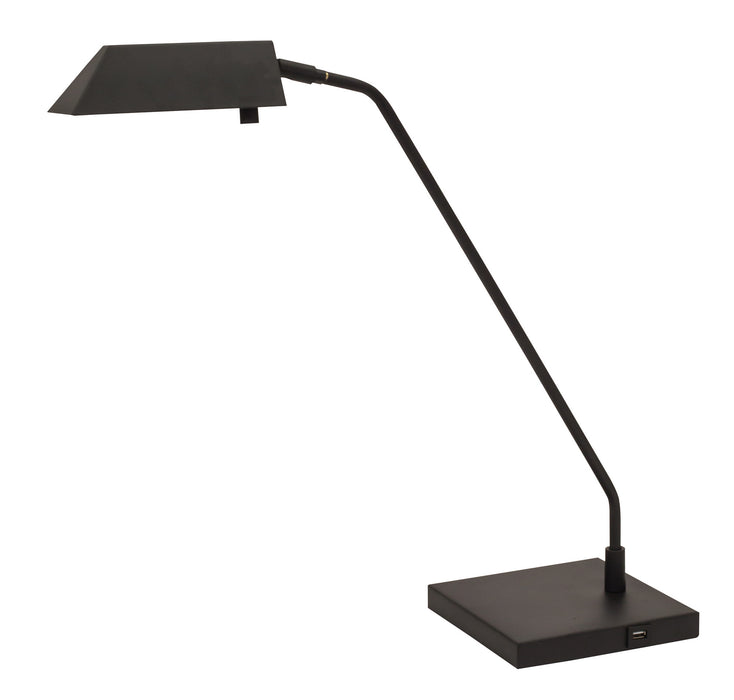 House of Troy - NEW250-BLK - LED Table Lamp - Newbury - Satin Nickel