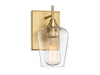 Savoy House - 9-4030-1-322 - One Light Wall Sconce - Octave - Warm Brass