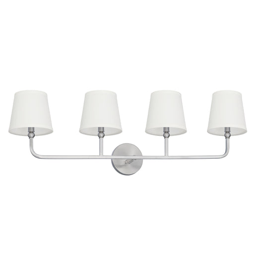 Capital Lighting - 119341BN-674 - Four Light Vanity - Dawson - Brushed Nickel