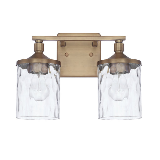 Capital Lighting - 128821AD-451 - Two Light Vanity - Colton - Aged Brass