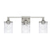 Capital Lighting - 128831BN-451 - Three Light Vanity - Colton - Brushed Nickel