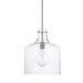 Capital Lighting - 325712BN - One Light Pendant - Independent - Brushed Nickel