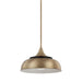 Capital Lighting - 325713BX - One Light Pendant - Independent - Brass and Onyx