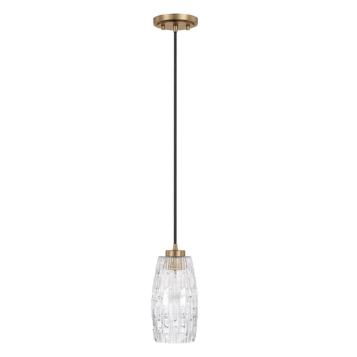Capital Lighting - 328611AD-450 - One Light Pendant - Independent - Aged Brass