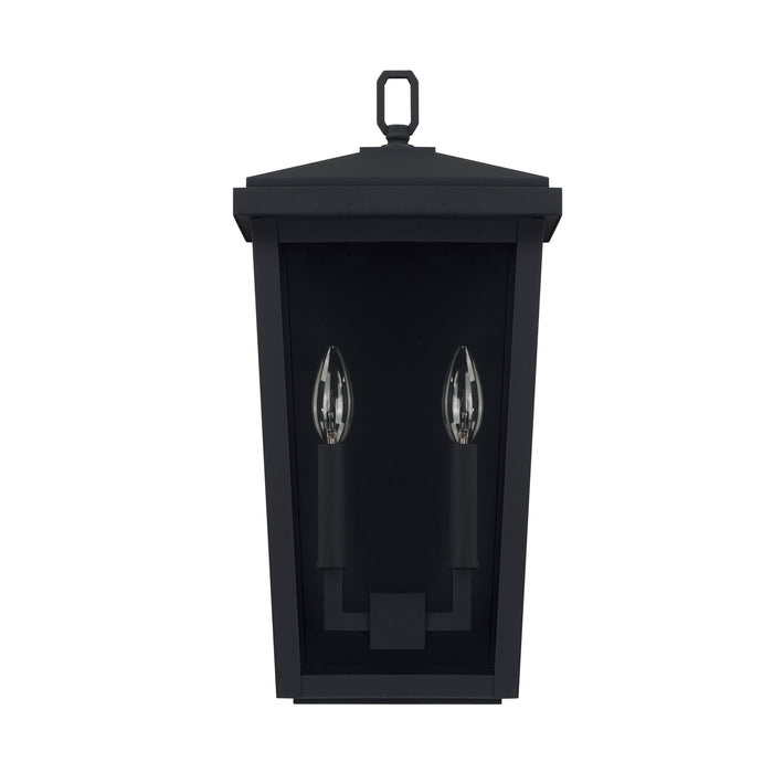 Capital Lighting - 926222BK - Two Light Outdoor Wall Lantern - Donnelly - Black