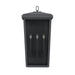 Capital Lighting - 926231BK - Three Light Outdoor Wall Lantern - Donnelly - Black