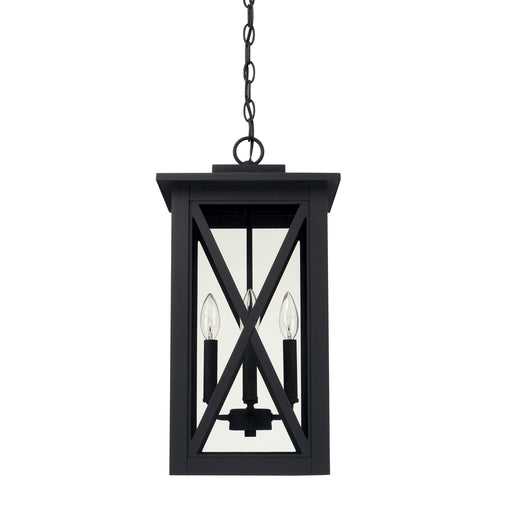 Capital Lighting - 926642BK - Four Light Outdoor Hanging Lantern - Avondale - Black
