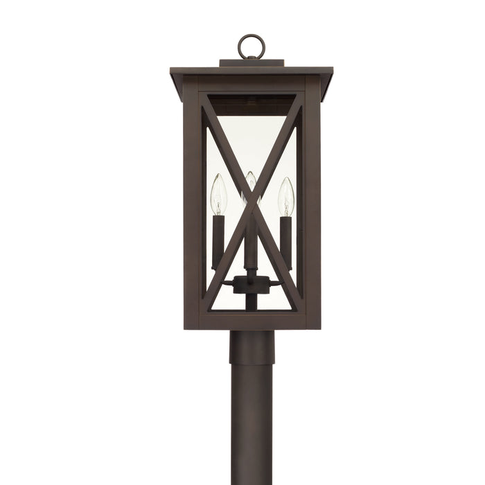 Capital Lighting - 926643OZ - Four Light Outdoor Post Lantern - Avondale - Oiled Bronze