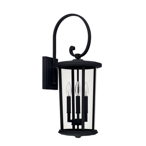 Capital Lighting - 926731BK - Three Light Outdoor Wall Lantern - Howell - Black