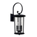 Capital Lighting - 926741BK - Four Light Outdoor Wall Lantern - Howell - Black