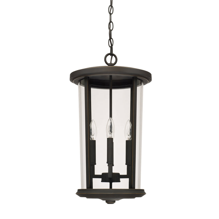 Capital Lighting - 926742OZ - Four Light Outdoor Hanging Lantern - Howell - Oiled Bronze