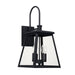 Capital Lighting - 926841BK - Four Light Outdoor Wall Lantern - Belmore - Black