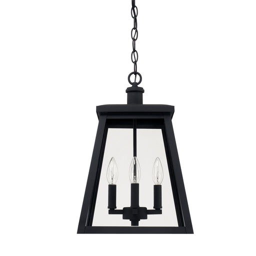 Capital Lighting - 926842BK - Four Light Outdoor Hanging Lantern - Belmore - Black