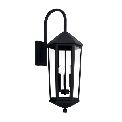 Capital Lighting - 926932BK - Three Light Outdoor Wall Lantern - Ellsworth - Black