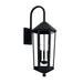 Capital Lighting - 926932BK - Three Light Outdoor Wall Lantern - Ellsworth - Black